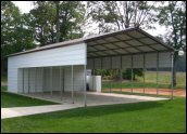 White Hall Alabama Utility Carports and Combo Carports
